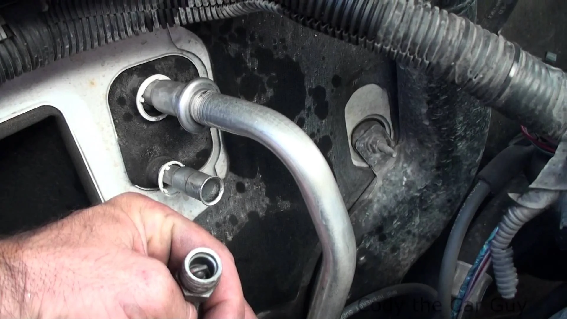 Car AC refrigerant leak detection and repair — advanced diagnostics by GM Car AC Service Chennai